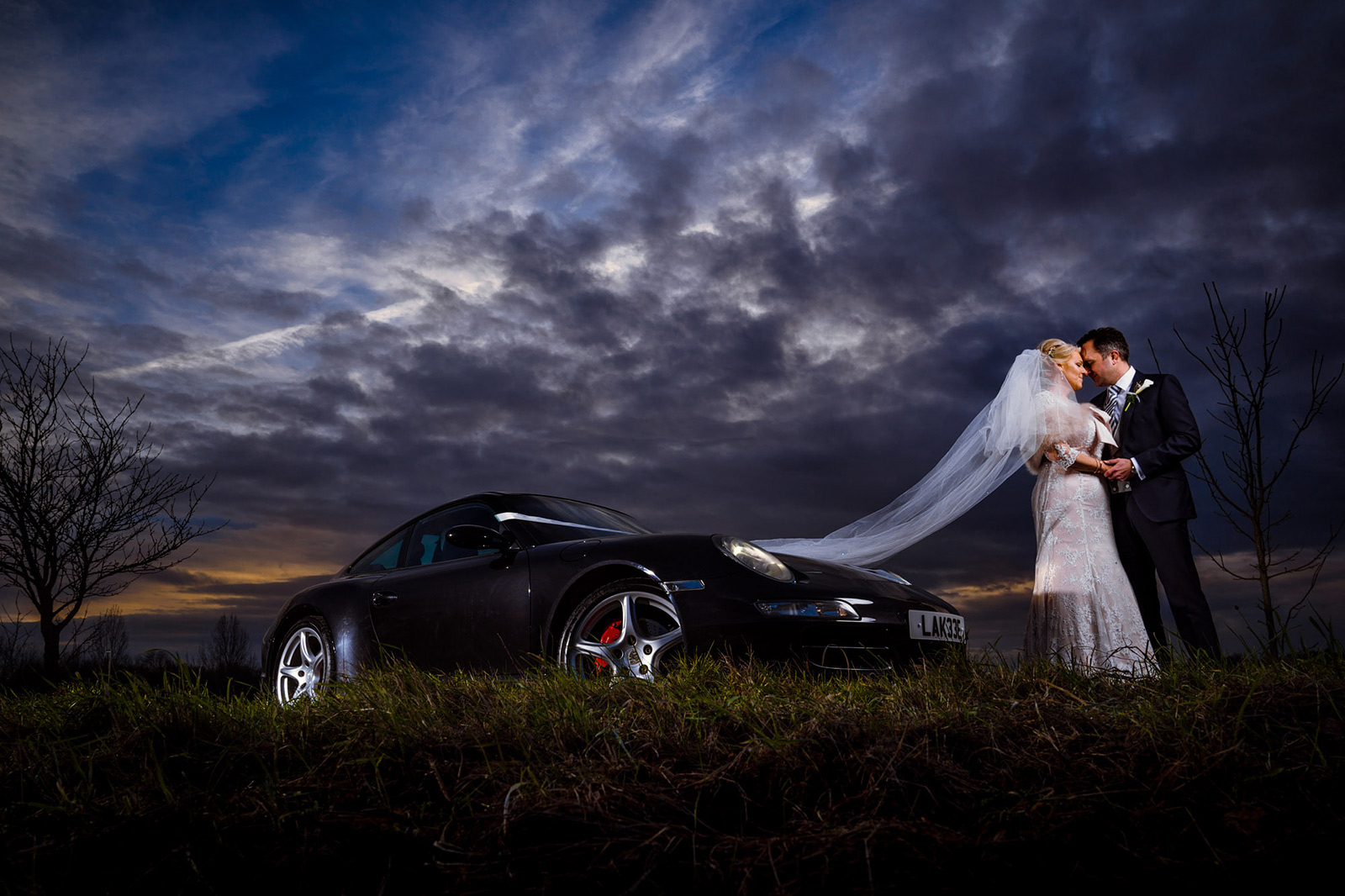 Porsche 911 Wedding Photographer